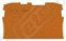 WAGO Bočnice 2002-1292 koncová bočnice a separátor 0,8mm, oranžová